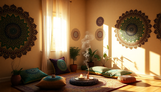 Elevate Your Space: Infusing Spiritual Serenity with Mandala Designs